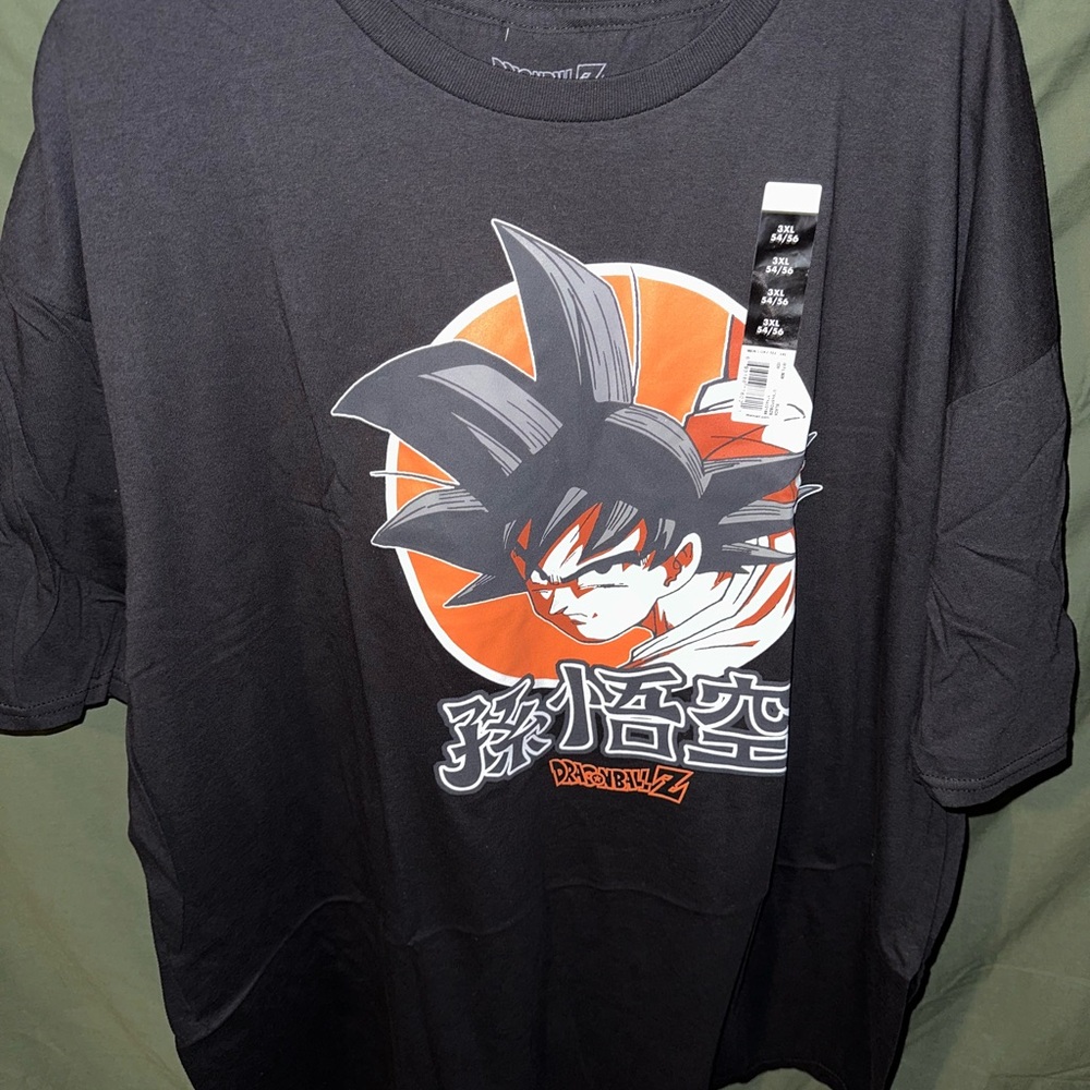 Dragon Ball Z Black Graphic Tee-3XL